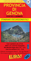 Carta escursionistica della Provincia di Genova (centro e levante)